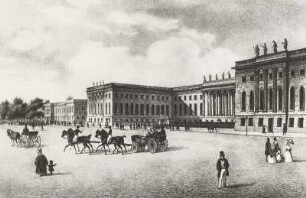 Universität und Akademie der Künste in Berlin, Kaiser-Franz-Joseph-Platz (Unter den Linden)