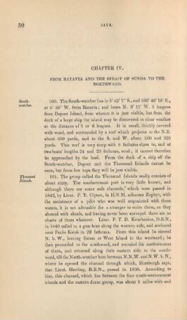Chapter IV. From Batavia and the Strait of Sunda to the northward
