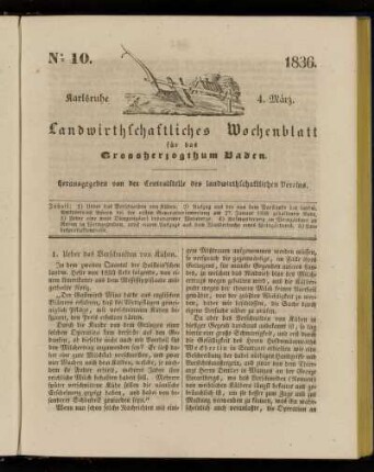 No 10. 1836. 4. März