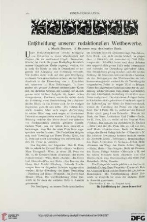 Entscheidung unserer redaktionellen Wettbewerbe, [2]
