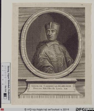 Bildnis Georges I d' Amboise
