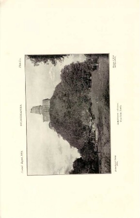 Plate I. A. Anurádhapura. Abhayagiri Dágaba. View from north.
