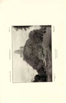 Plate I. A. Anurádhapura. Abhayagiri Dágaba. View from north.