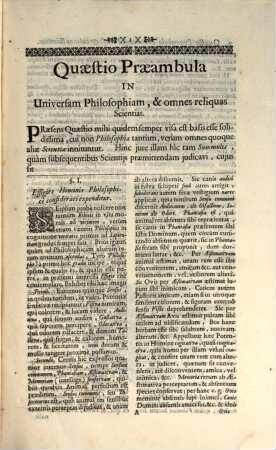 Philosophia peripatetico-thomistica ad methodum ... inclyti illustrium studii Ettalensis ... accommodata, Pars I./II.