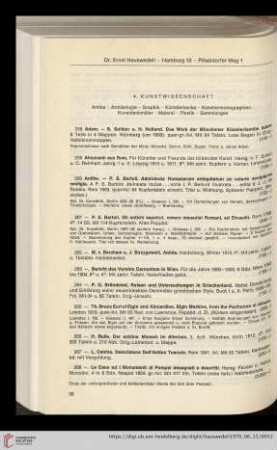 4. Kunstwissenschaft