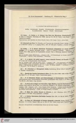 4. Kunstwissenschaft