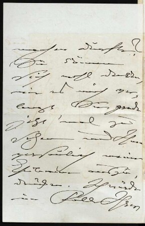 Brief von Clara Schumann an Maria Anna  : Brief von Clara Schumann an Maria Anna  Frankfurt , 12.12.1882. Seite 2. Dresden: SLUB Mscr.Dresd.App.70,112