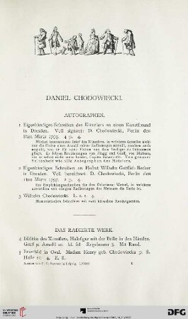 Daniel Chodowiecki (Nr. 1-733)