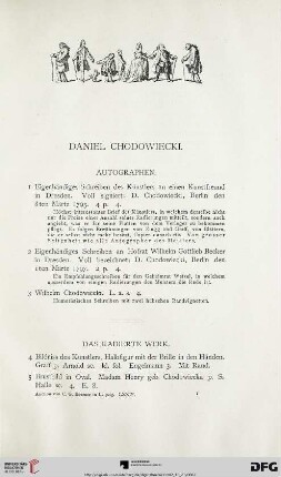 Daniel Chodowiecki (Nr. 1-733)