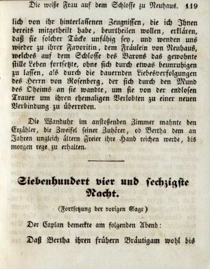 Siebenhundert vier und sechzigste Nacht