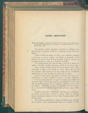 Letras americanas