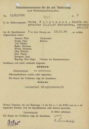 Federmann, Fritz