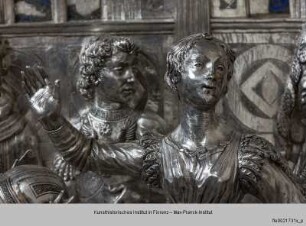 Silberaltar: Gastmahl des Herodes und der Tanz der Salome