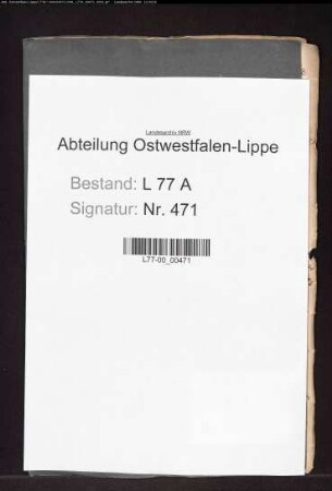 Ankauf des Silixer Hagens durch die Dorfschaft Silixen von der Stadt Rinteln