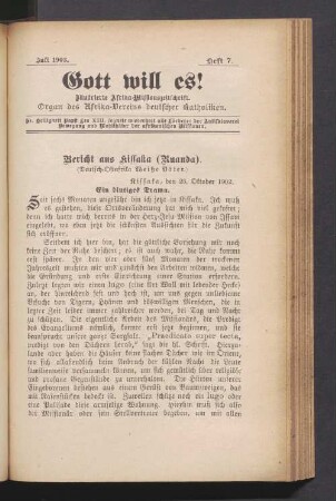 Juli 1903. Heft 7