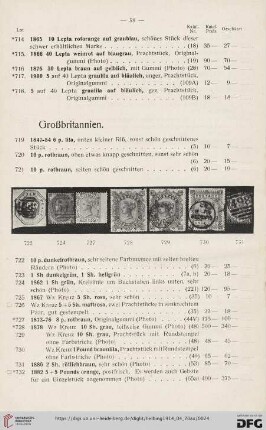 Großbritannien (Nr. 719-761)