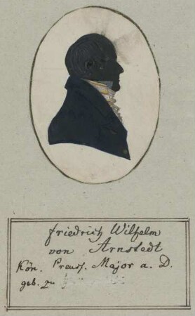 Bildnis des Friedrich Wilhelm von Arnstedt