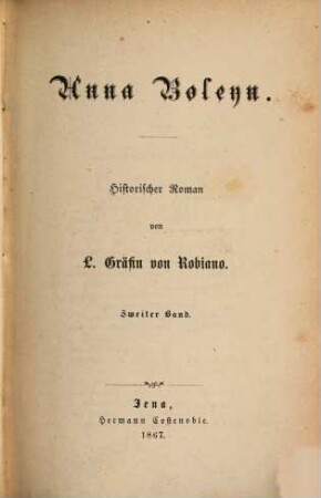Anna Boleyn : Historischer Roman, 2