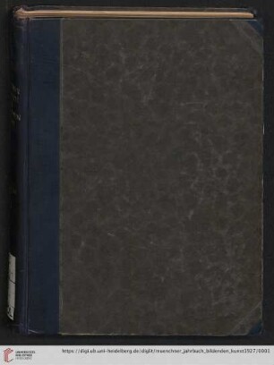 N.F. 4: Münchner Jahrbuch der bildenden Kunst