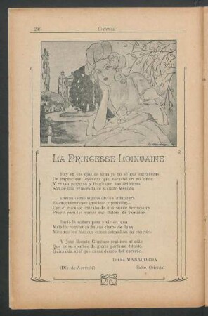 La Princesse Lointaine