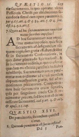 Qvaestio XXVI. De poenitentia, secundum quod est virtus.