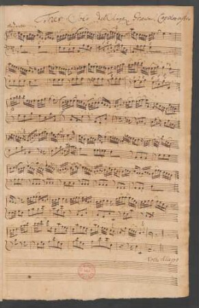 Sonaten; fl, bc; A-Dur; GraunWV B:XVII:56