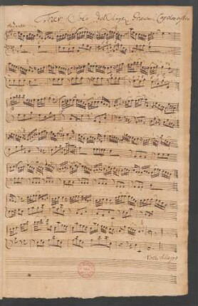 Sonaten; fl, bc; A-Dur; GraunWV B:XVII:56