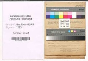 Entnazifizierung Josef Kemper , geb. 03.04.1908 (Schuhmachermeister)