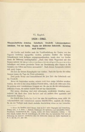 VI. Kapitel. 1854-1863