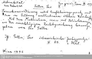 Jus privatum Germaniae B 0197