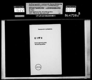 Oberamtliche Gefängnisse, Allgemeines