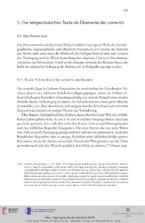 5. Die zeitgenössischen Texte als Überreste der correctio