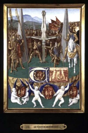Stundenbuch des Etienne Chevalier — Das Martyrium des heiligen Petrus
