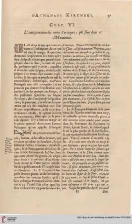Chap. VI: L'interpretation des noms syriaques [...]