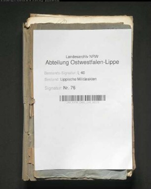 Einsatz der lipp. Kreiskompanien