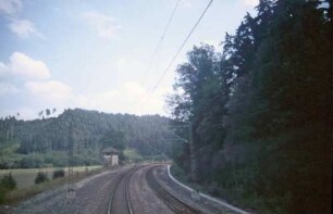Talhausen Führerstandsmitfahrt auf 221 104