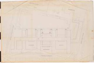 Reichsluftfahrtministerium, Berlin: Lageplan [1:250]