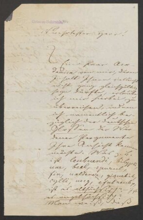 Brief an Jacob Grimm : 29.10.1854-18.08.1858