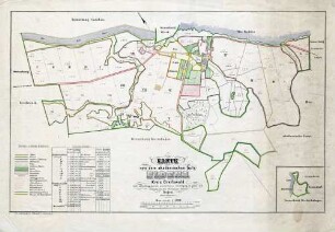 Karte von dem akademischen Gute Eldena ; Kreis Greifswald