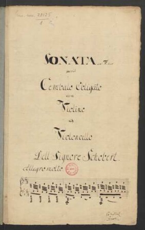 Quintette; cemb, vl, vlc, cor (2); F-Dur; TurS 9.3
