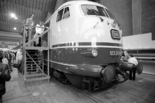 Basel (Schweiz): E-Lok der Deutschen Bundesbahn
