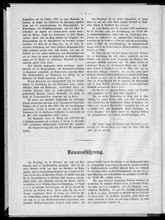 Bauausführung