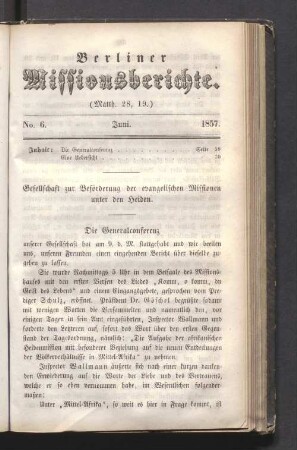 No. 6., Juni 1857