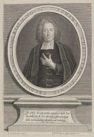 Bildnis des Iohann Christian Schmid