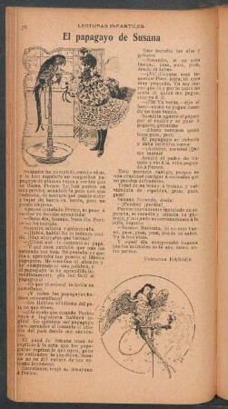 El papagayo de Susana : Lecturas infantiles