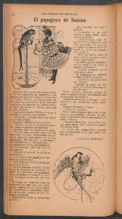 El papagayo de Susana : Lecturas infantiles
