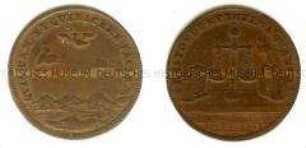 Deutschland, Braunschweig-Lüneburg, Münzmeisterpfennig (Rechenpfennig) von Heinrich Bonhorst