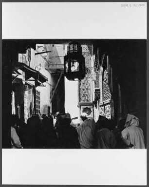 Medina von Fès : Straßenszene in der Medina der marokkanischen Stadt Fès