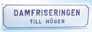 NN - DAMFRISERINGEN TILL HÖGER