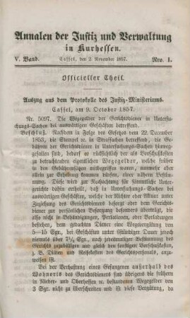 Officieller Theil Nro. 1-12